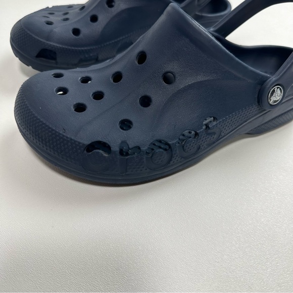 Crocs Unisex Baya Clogs Navy Blue Size M7 W9 Slip Ons - Picture 7 of 7